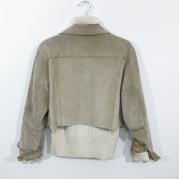 Vintage Cropped Suede Jacket - Picture 5 of 15